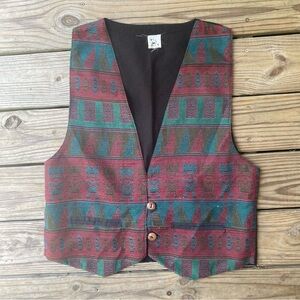 VTG ‘90s Ecuadorian Woven Wool Vest